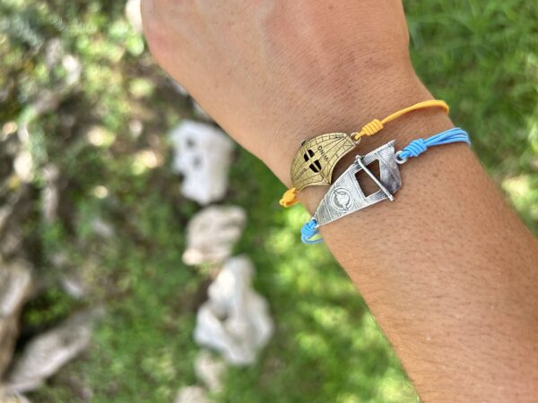 Pulsera de bronce modelo ala de WING - Imagen 2