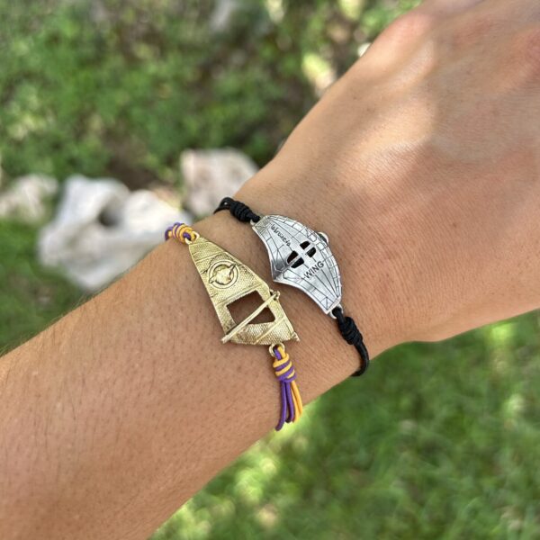Pulsera de plata modelo ala de WING - Imagen 3